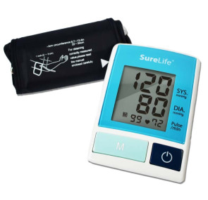 SureLife® Automatic Arm Blood Pressure Monitor