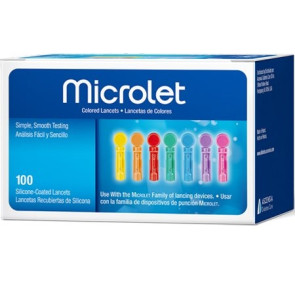 Microlet® Next Lancets, 100 per box