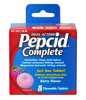 Pepcid® Complete On The Go, Berry, 8 per Box