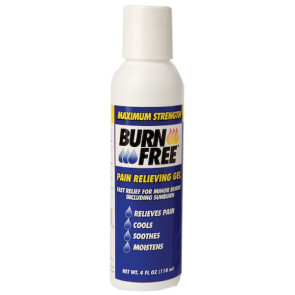 4 Oz Burn Free® Topical Gel, Squeeze Bottle