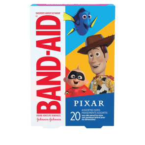 Band-Aid® Disney Pixar Mashup Assorted Bandages, 20/Box