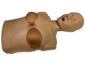 Prestan® CPR Manikin Female Accessory, Dark Skin Tone, 4/pk