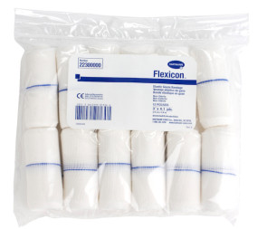 Flexicon Non-Sterile 3" x 4.1 Yds Elastic Gauze, 12/Bag