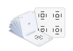 LEA SYMBOLS® Flipbook with Crowding Bars - 50%