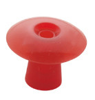 MAICO® 15mm Ear Tips, Red Umbrella, 100/bag