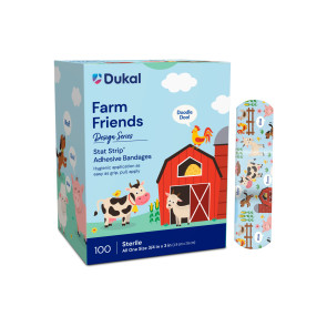 Farm Friends 3/4" x 3" Bandages, 100/box