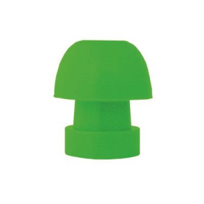 Grason PM Series Eartips, 11 mm, Green, 100/pack