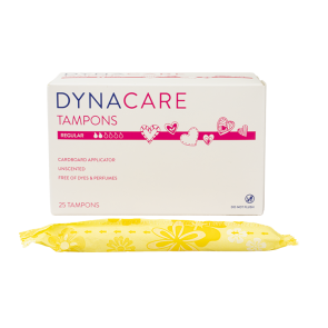 Dynacare Regular Tampons, Cardboard, 25/box