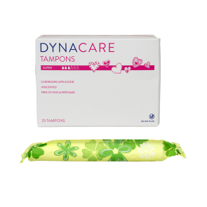 Dynacare Super Tampons, Cardboard, 25/box