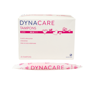 Dynacare Super Tampons, Plastic, 25/box