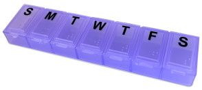 7-Day Pill Organizer, Large