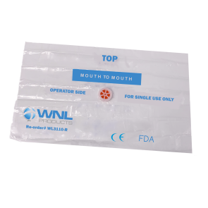 Mini Key CPR Barrier Refills With One-Way Valve, 50/Bag