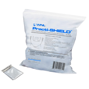 CPR Practi-Shield® Training Masks, Individual, 50 per bag