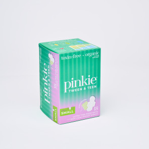 Pinkie® Teen Period Pads, Small,18/box