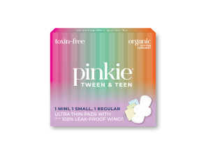 Pinkie® Teen Period Pads, Sample Pack