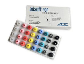 Adsoft™ POP Snap-On Silicone Eartips