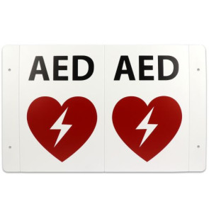 Flexible AED Wall Sign