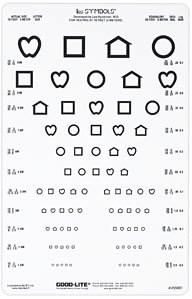 Linear Spaced LEA Symbols® Chart, 10 Foot