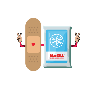 Bandage & Ice Pack Sticker