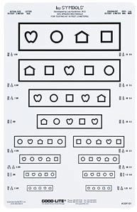 50% Rectangle LEA Symbols® Chart, 10 Foot