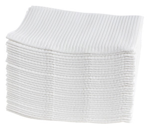 Professional Towels, 2-ply Paper and 1-ply Poly, 500/Case