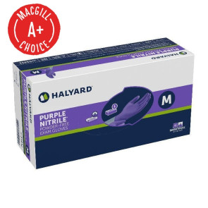 Halyard Purple® Nitrile, Powder-Free Gloves, Medium