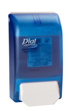 Blue Dispenser for Dial® Complete® Foam Soap Liter
