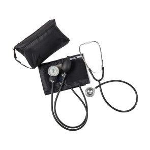 Match Mates Dual Head Stethoscope Combination Kit, Black