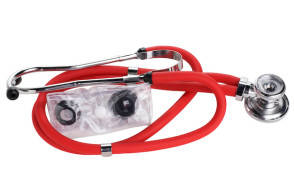 Red Sprague Rappaport-Type Stethoscope