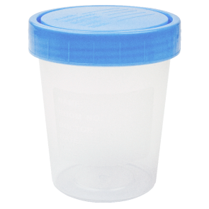 Specimen Containers with Lids, 4 oz., Non-Sterile, 20/Bag