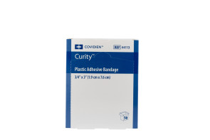 Covidien Curity® 3/4" x 3" Plastic Bandages, 50/Box
