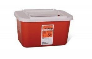 1 Gallon Infectious Waste Container (150 Syringe Capacity)