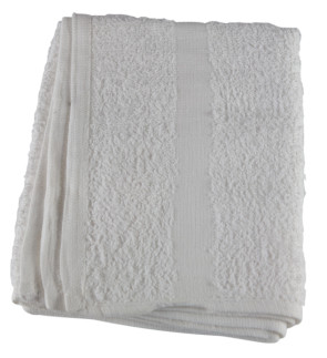 15" x 25" Huck Hand Towel, White