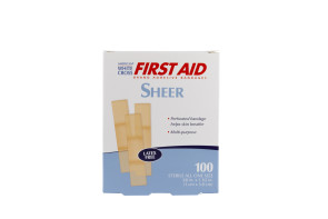 3/8" Mini Sheer Bandages, 100/Box