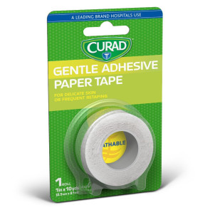 Curad® Paper Tape, 1" x 10 Yards, 1 Roll