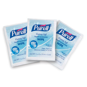 Purell® Wipes, 5" x 7", 40/Box