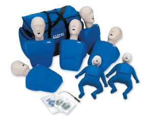 CPR Prompt® 5 Adult/Child & 2 Infant Pack (Blue)