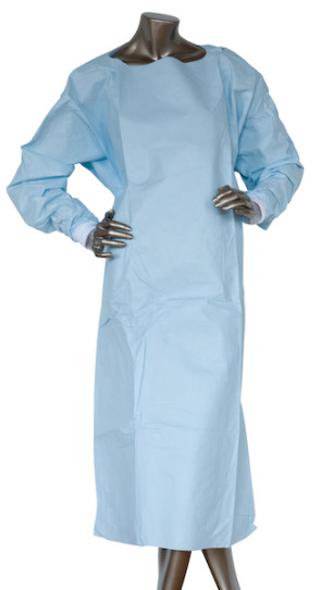 Impervious Gown, Blue, Disposable