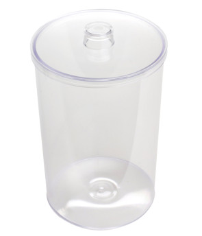 Plastic Sundry Jar, Unlabeled (with Lid)