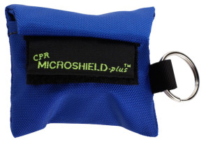 (Discontinued) CPR Microkey®-Plus in Royal Blue Nylon Pouch