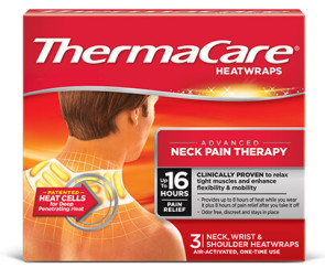 ThermaCare Neck-to-Arm Heat Wraps (3/Pkg)