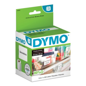 Labels for DYMO LabelWriter® 2 1/8" x 2 3/4" 320/Roll