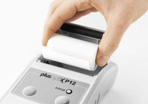 Plusoptix Printer Labels, 12 rolls per pack