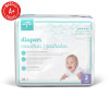 Economy Diapers, Size 2, 25 per pack