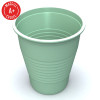 Economy Mint Green 5oz Plastic Cups, 50 per sleeve