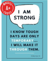 I Am Strong Poster, 11" x 17", Laminated