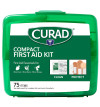 Curad Compact First Aid Kit, 75 Pieces