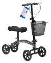 Dynarex® Steerable Knee Walker with Basket