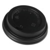 Lids for 8 oz Paper Hot Cups, 100/sleeve, Black