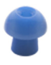 MAICO® 11mm Ear Tips, Blue Mushroom, 100/bag